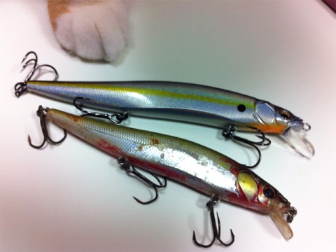 ワンテンマグナムと激軽ジグヘッド UNITORO